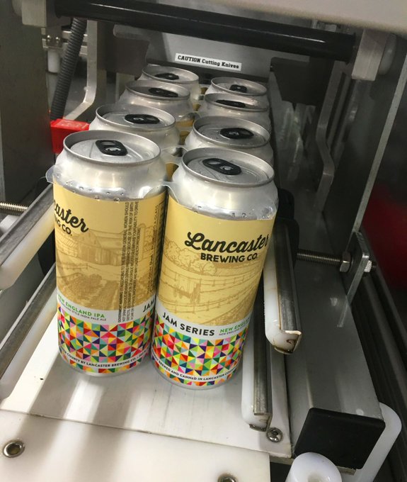 Lancaster Brewing Co. Increases Can Output With WaveGrip